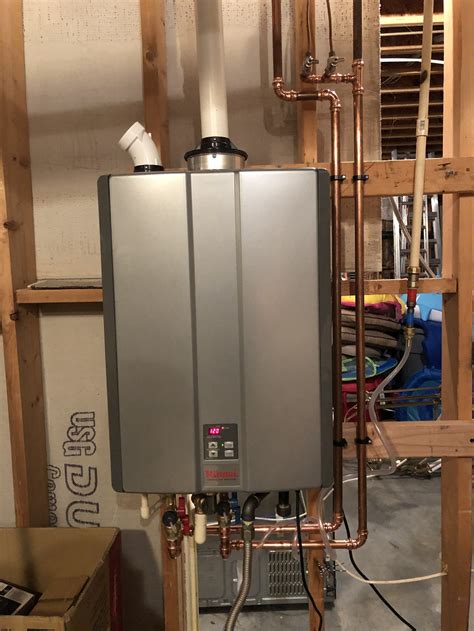 temperature setting for rinnai tankless water heater